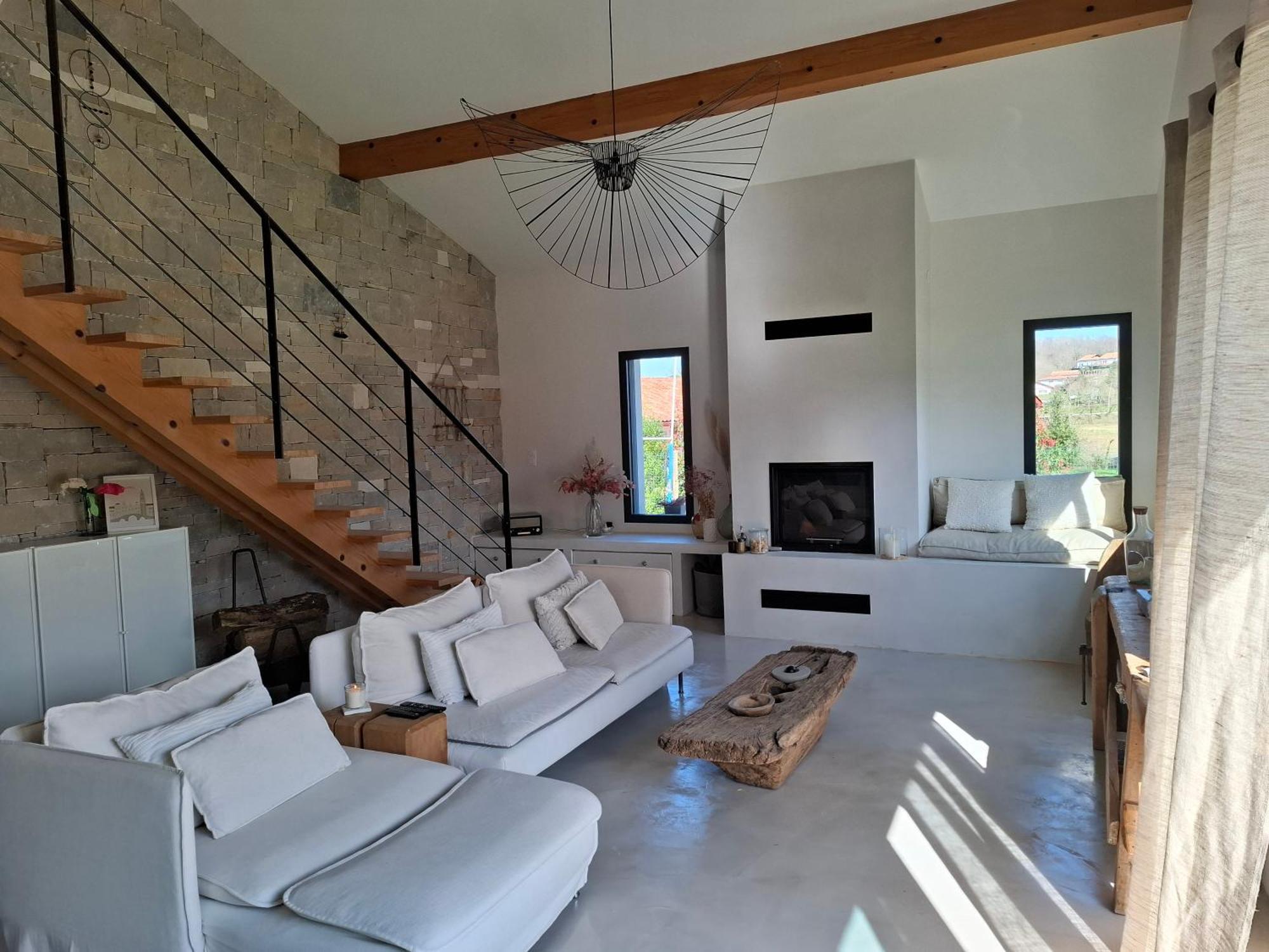 Charmante Villa Familiale Au Calme A 15Min Des Plages Ascain Exterior photo