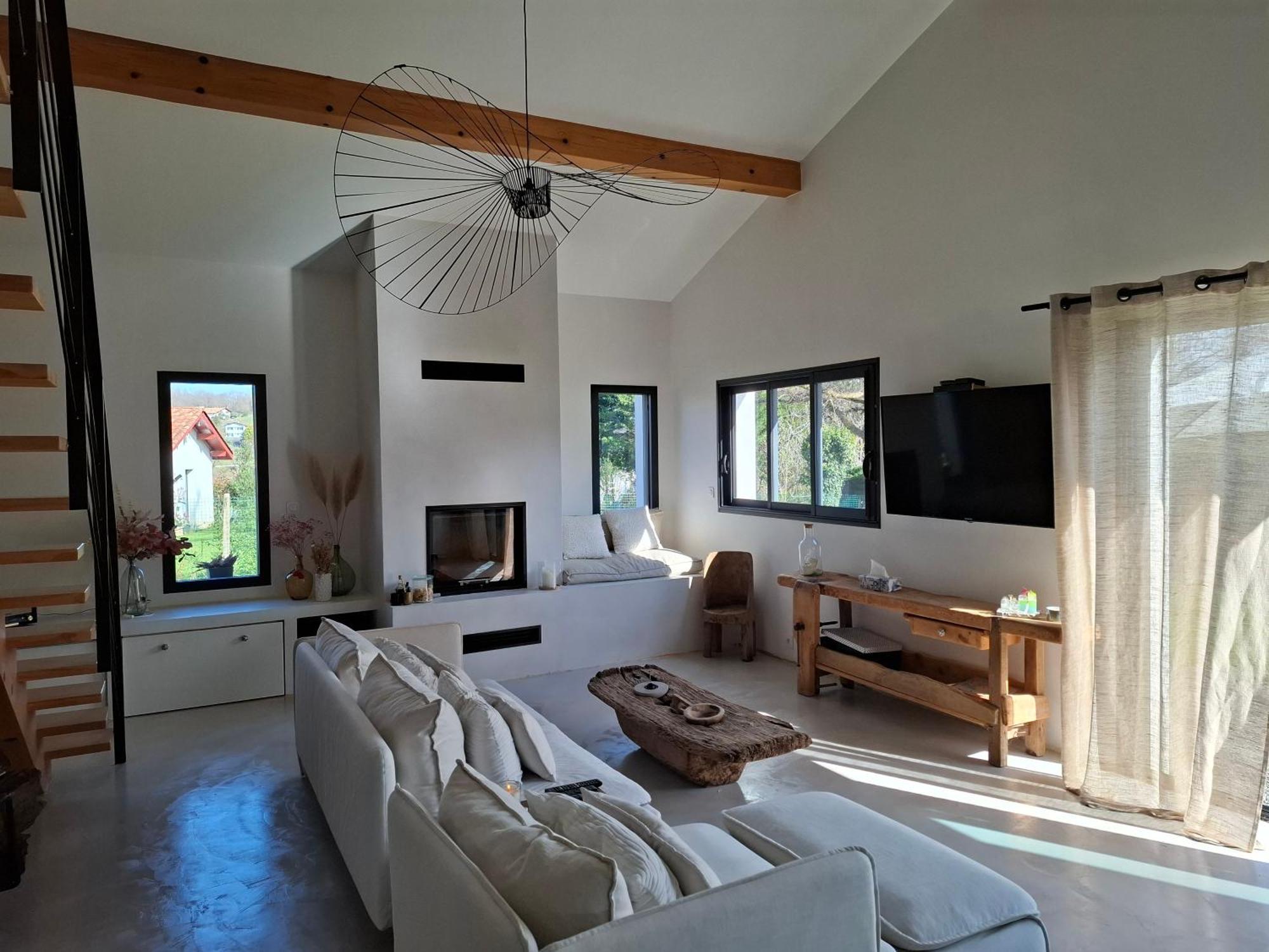 Charmante Villa Familiale Au Calme A 15Min Des Plages Ascain Exterior photo